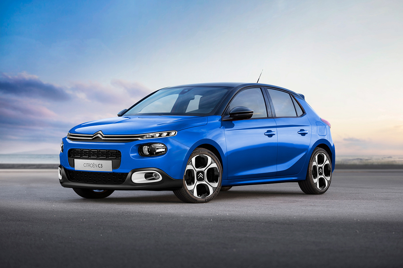 2022 Citroen C3 Rendered With Sharp Styling Ev Under Development 1