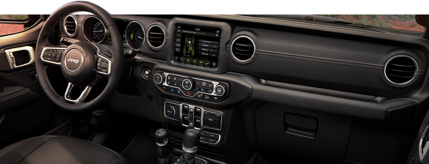 Jeep Wrangler 4Xe Overview Interiors Dsk 1450X555